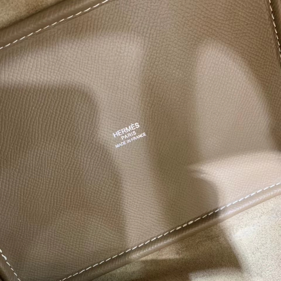 Hermès（爱马仕）Picotin 菜篮子 epsom 大象灰 18cm 银扣 现货