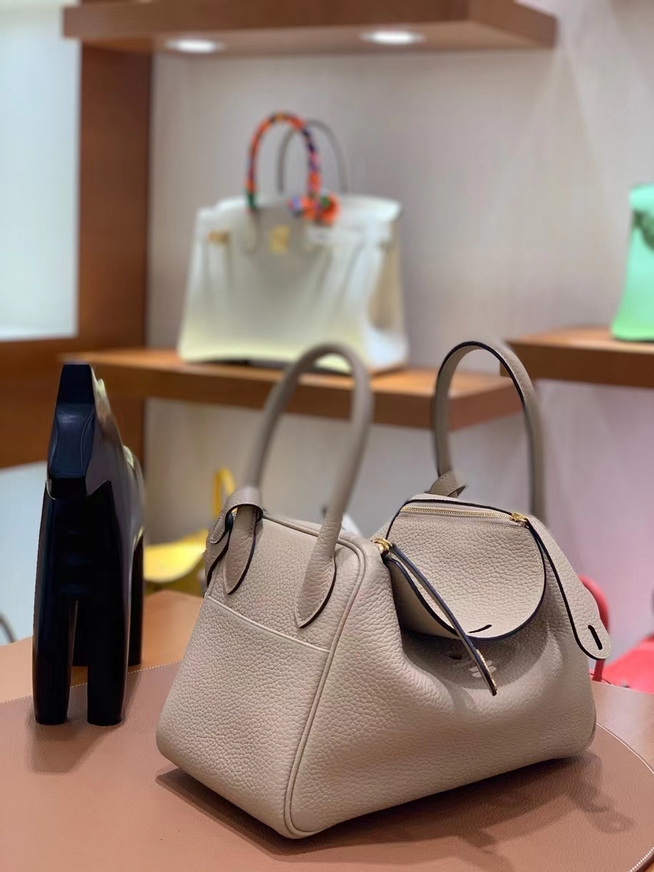 Hermès（爱马仕） TC S2风衣灰 Lindy 26 金扣