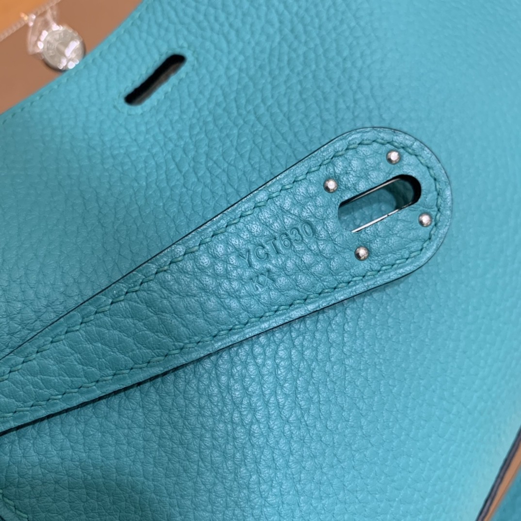 Hermès（爱马仕）Lindy 琳迪包 TC 维罗纳绿 银扣 26cm 现货