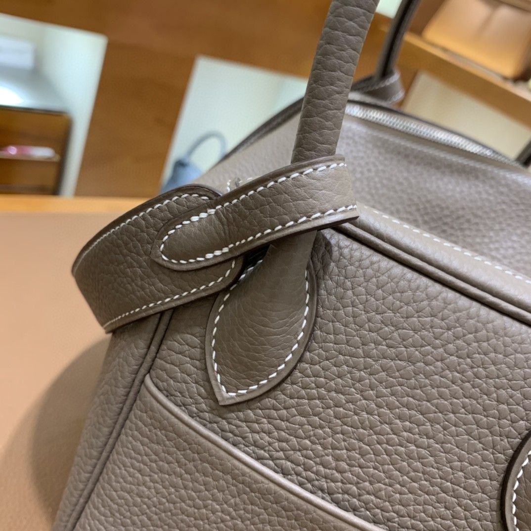 Hermès（爱马仕）Lindy 琳迪包 TC 大象灰 银扣 26cm 现货