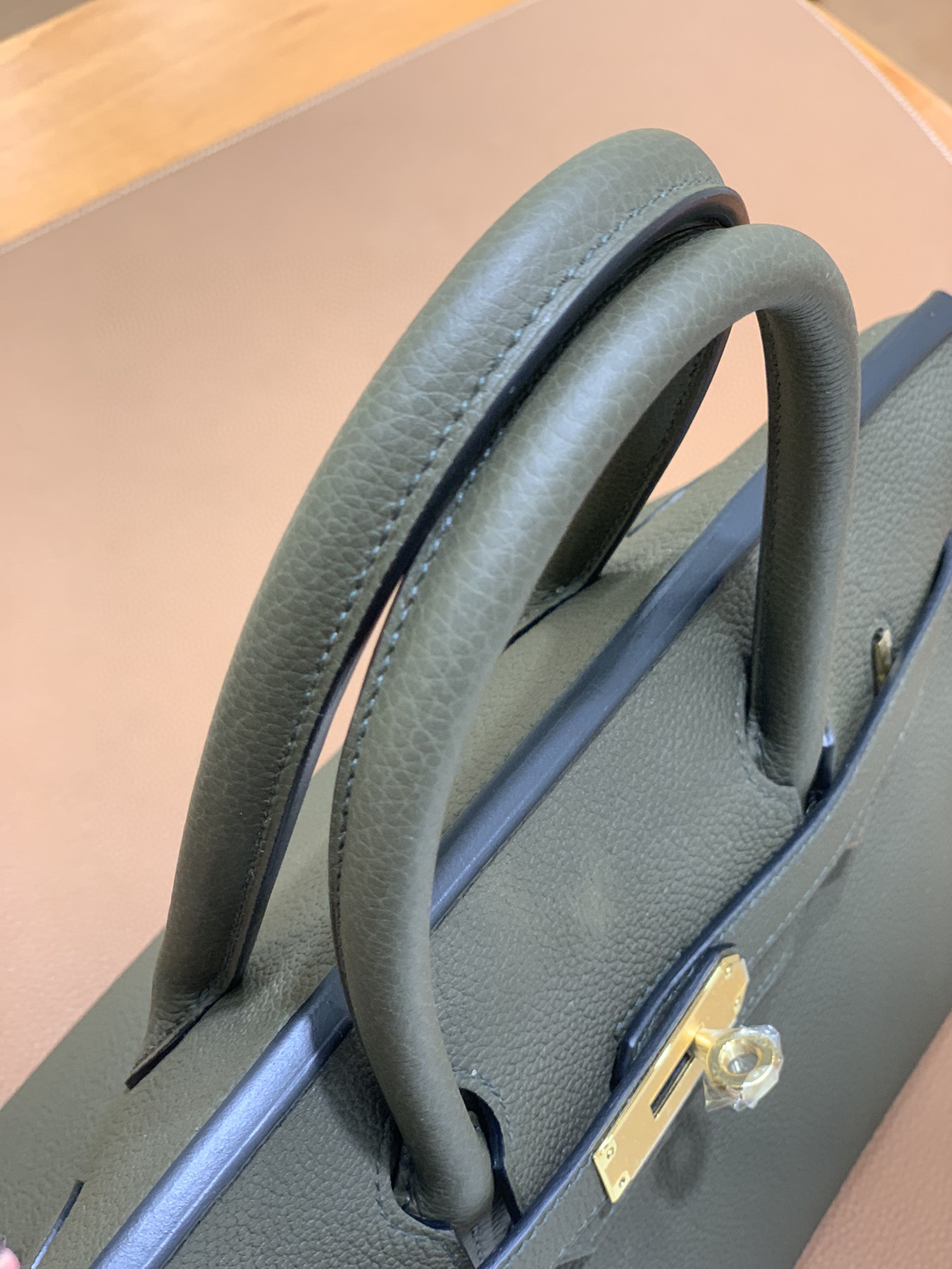 Hermès（爱马仕）Birkin 铂金包 Togo 乌木灰 金扣 30cm