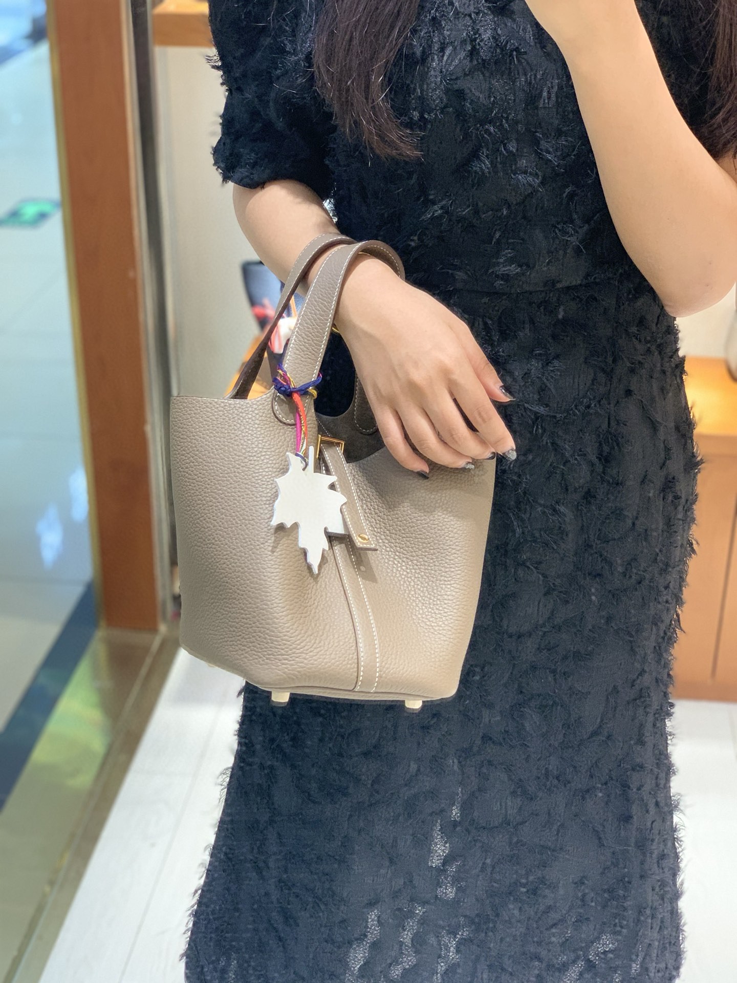 Hermès（爱马仕）Picotin 菜篮子 TC 大象灰 金扣 18cm