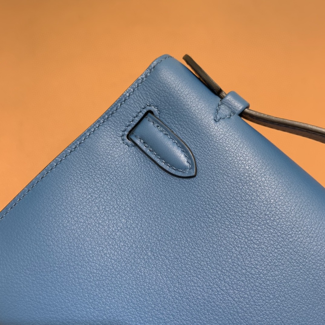 Hermès（爱马仕）mini Kelly 迷你凯莉 swift 坦桑尼亚蓝 金扣 22