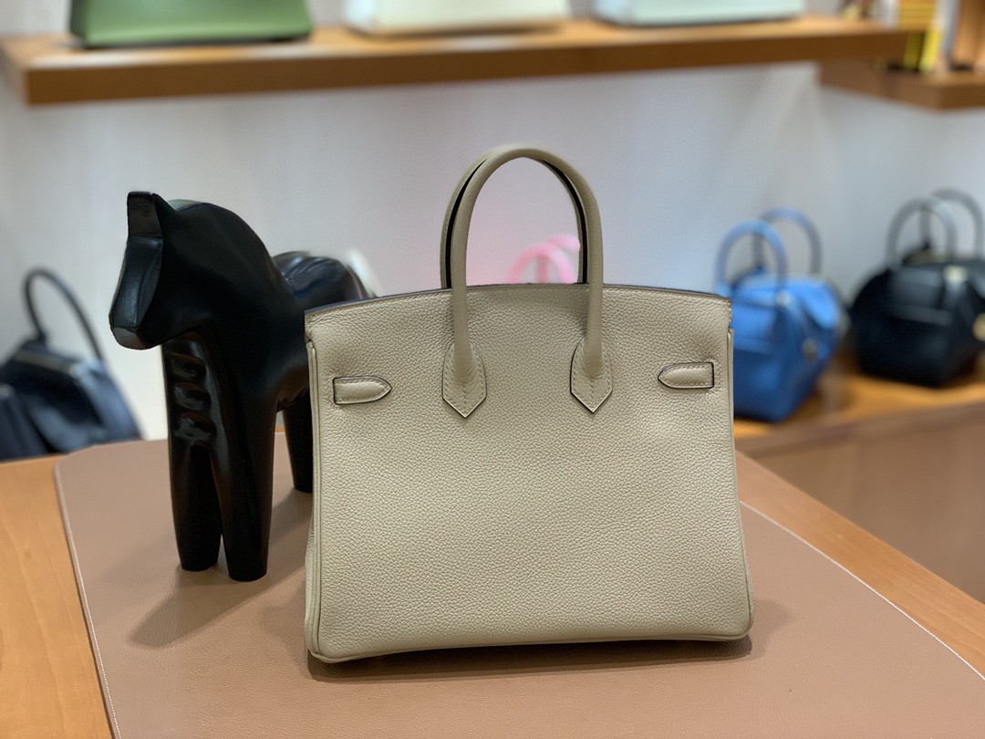 Hermès（爱马仕） Birkin 铂金包 Togo S2 风衣灰 金扣 25cm