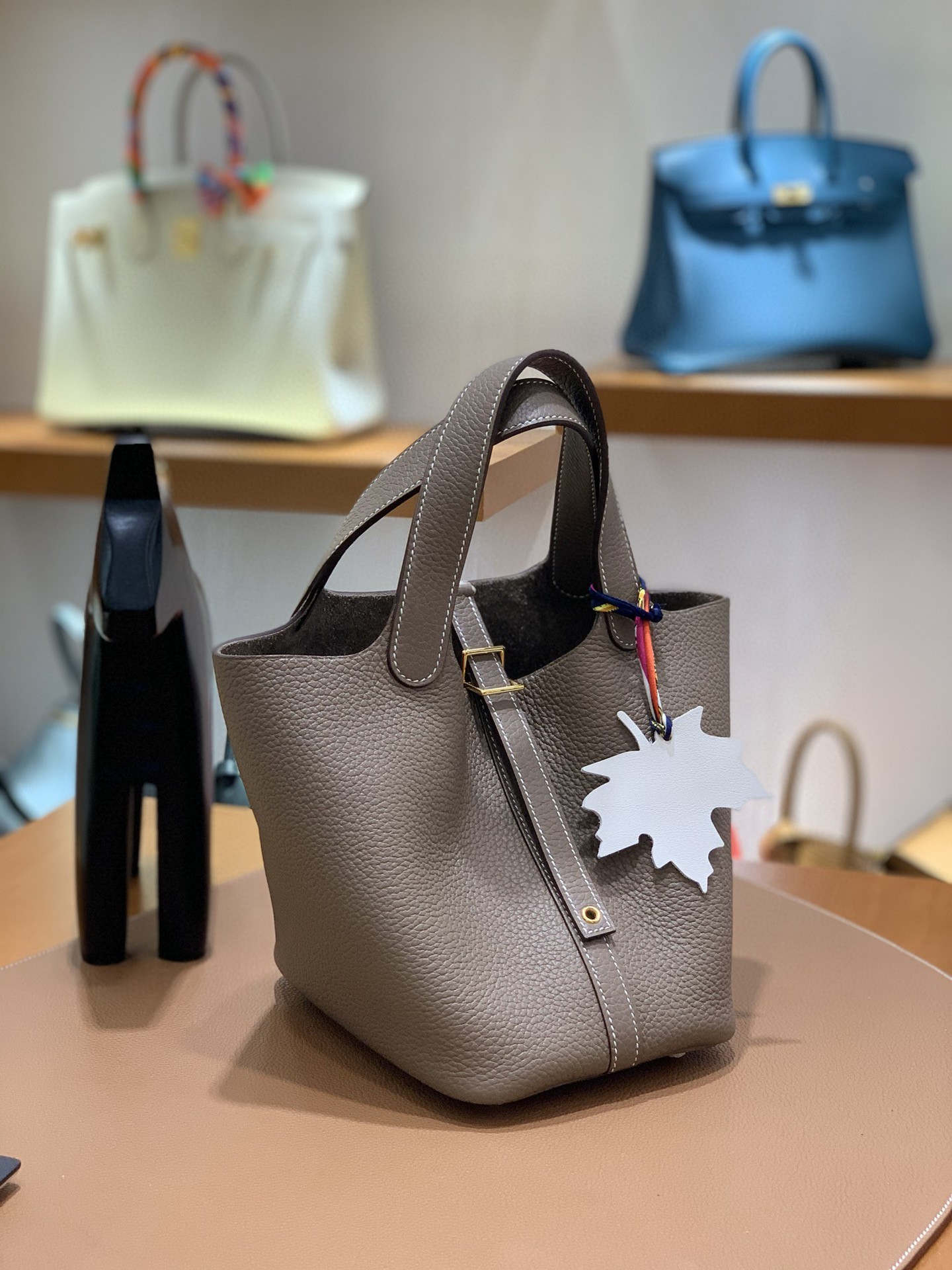 Hermès（爱马仕）Picotin 菜篮子 TC 大象灰 金扣 18cm