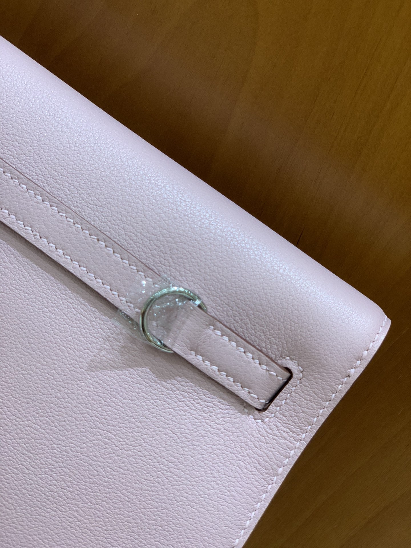 Hermès（爱马仕）Kelly danse 跳舞包 Evercolor X9锦葵紫 22 银扣