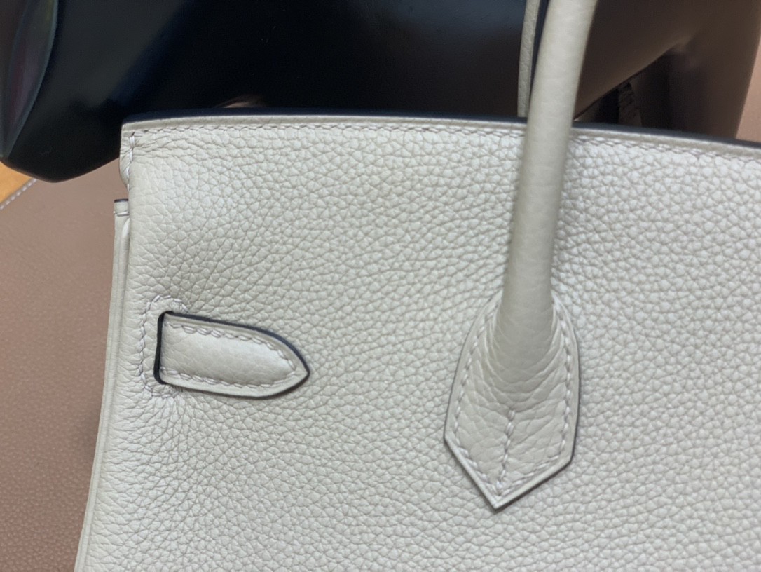 Hermès（爱马仕） Birkin 铂金包 Togo S2 风衣灰 金扣 25cm