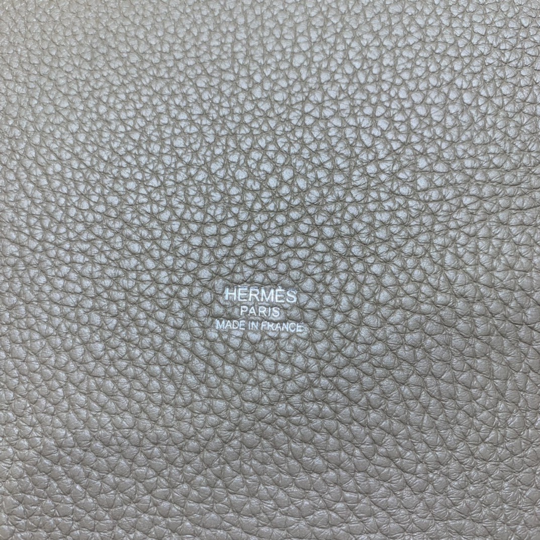 Hermès（爱马仕）Picotin 菜篮子 TC 大象灰 银扣 22cm