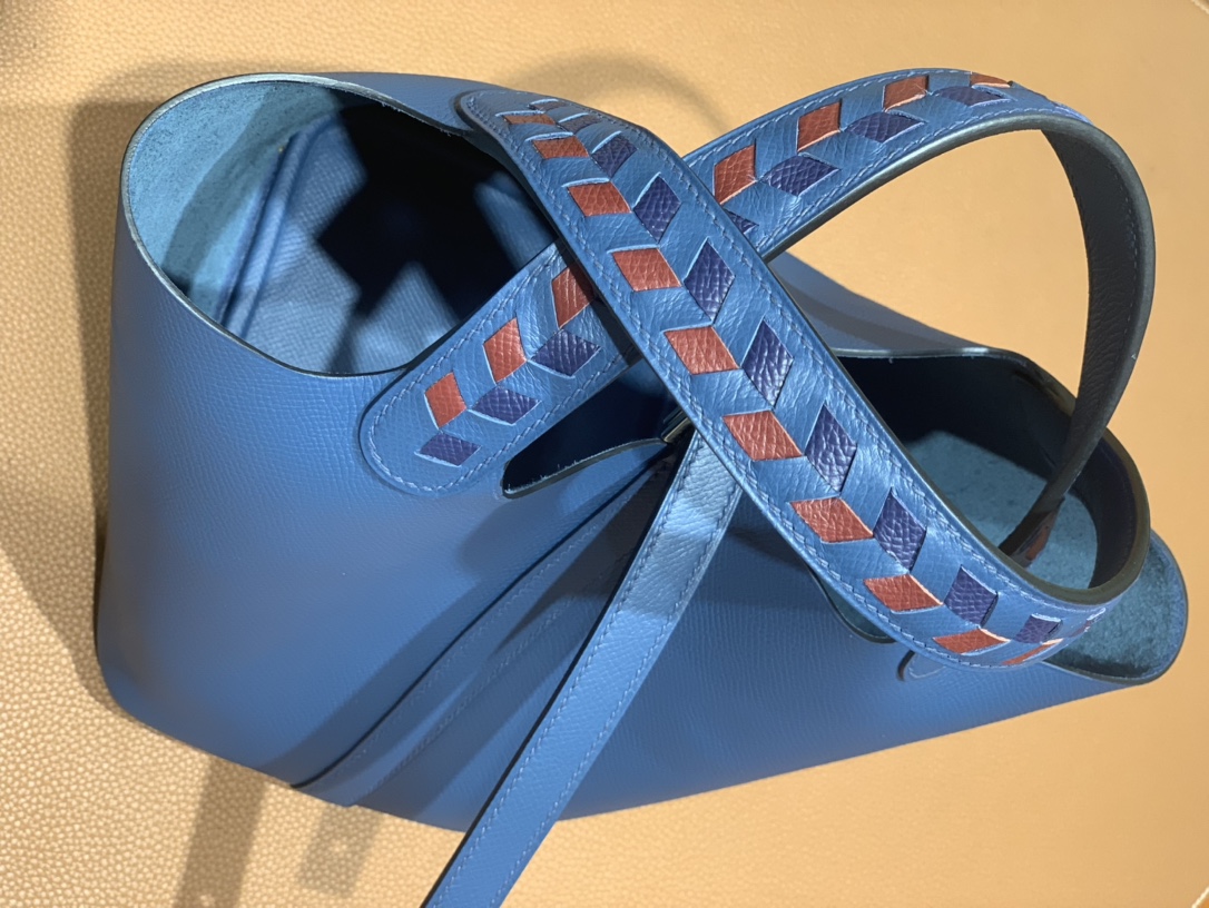 Hermès（爱马仕）Picotin 菜篮子 Epsom S4 深邃蓝 银扣 18cm