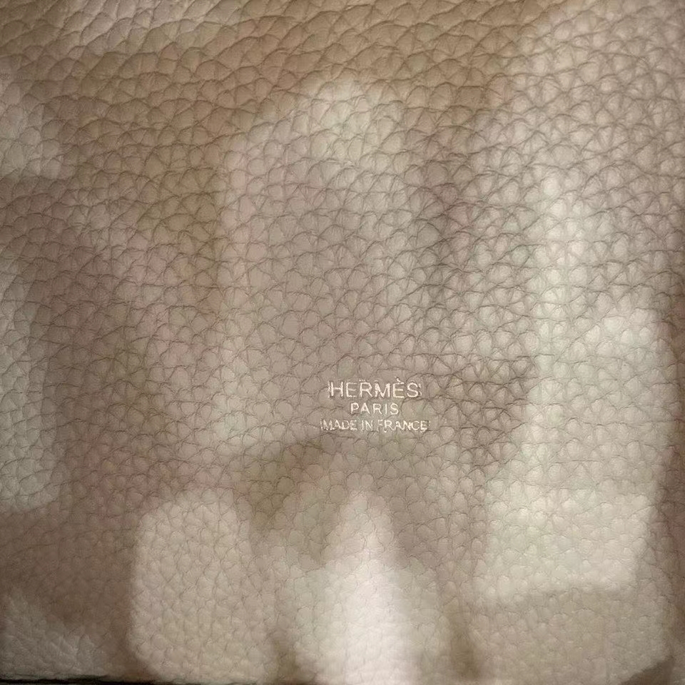 Hermès（爱马仕）Picotin 菜篮子 海鸥灰 拼 玛瑙蓝 TC 拼 swift 银扣 18cm