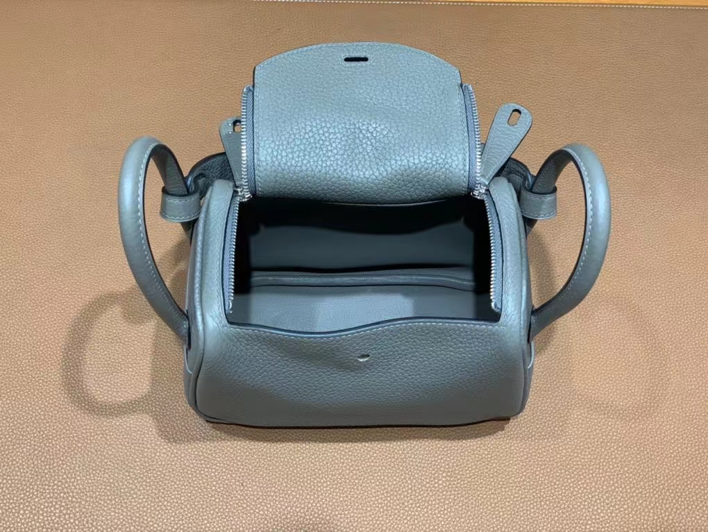 Hermès（爱马仕）mini lindy 迷你琳迪 TC 锡器灰 银扣 19cm