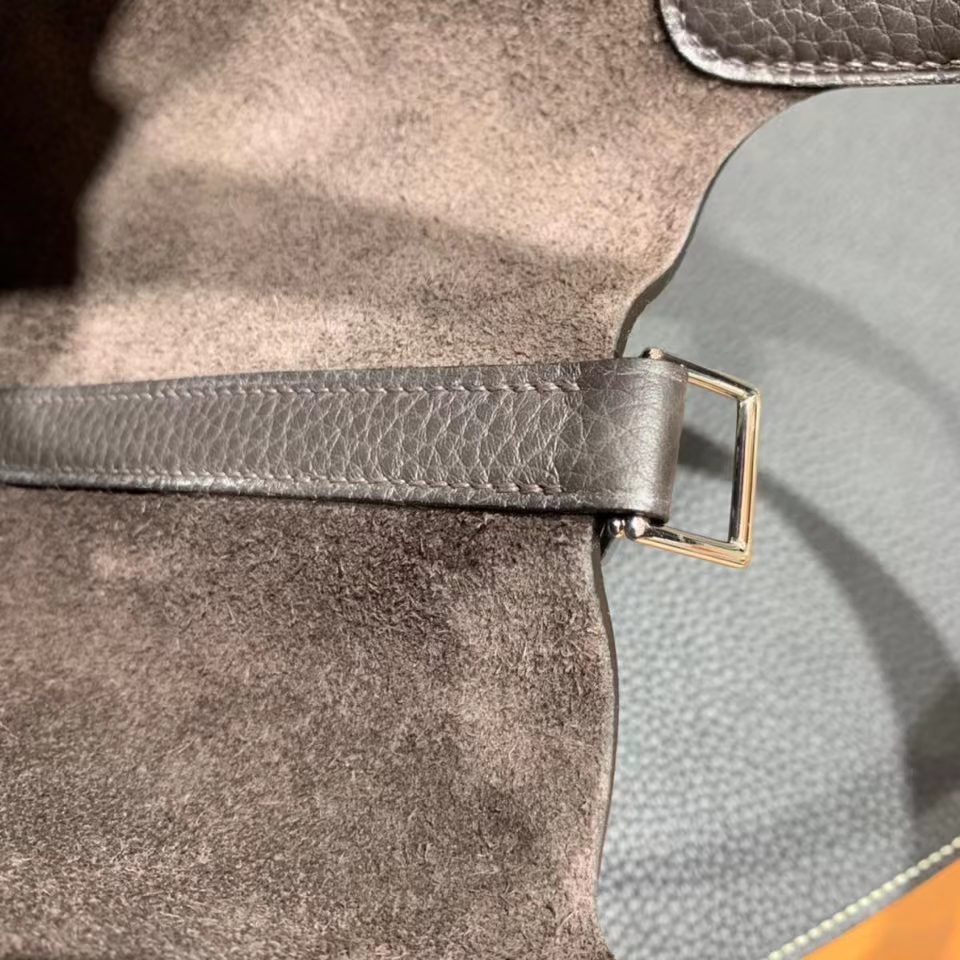 Hermès（爱马仕）Picotin 菜篮子 TC 乌木色 银扣 18cm