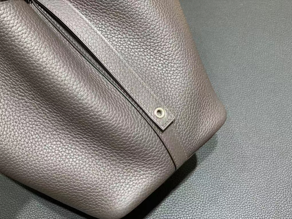 Hermès（爱马仕）Picotin 菜篮子 TC 乌木色 银扣 18cm