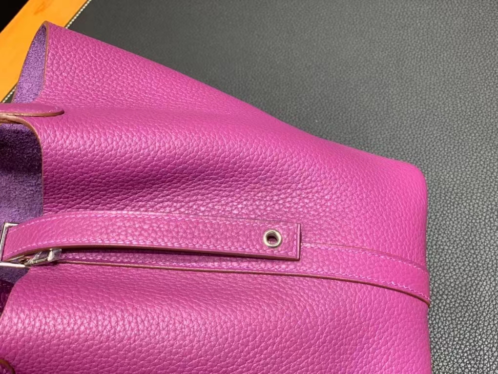 Hermès（爱马仕）Picotin 菜篮子 TC 海葵紫 银扣 18cm