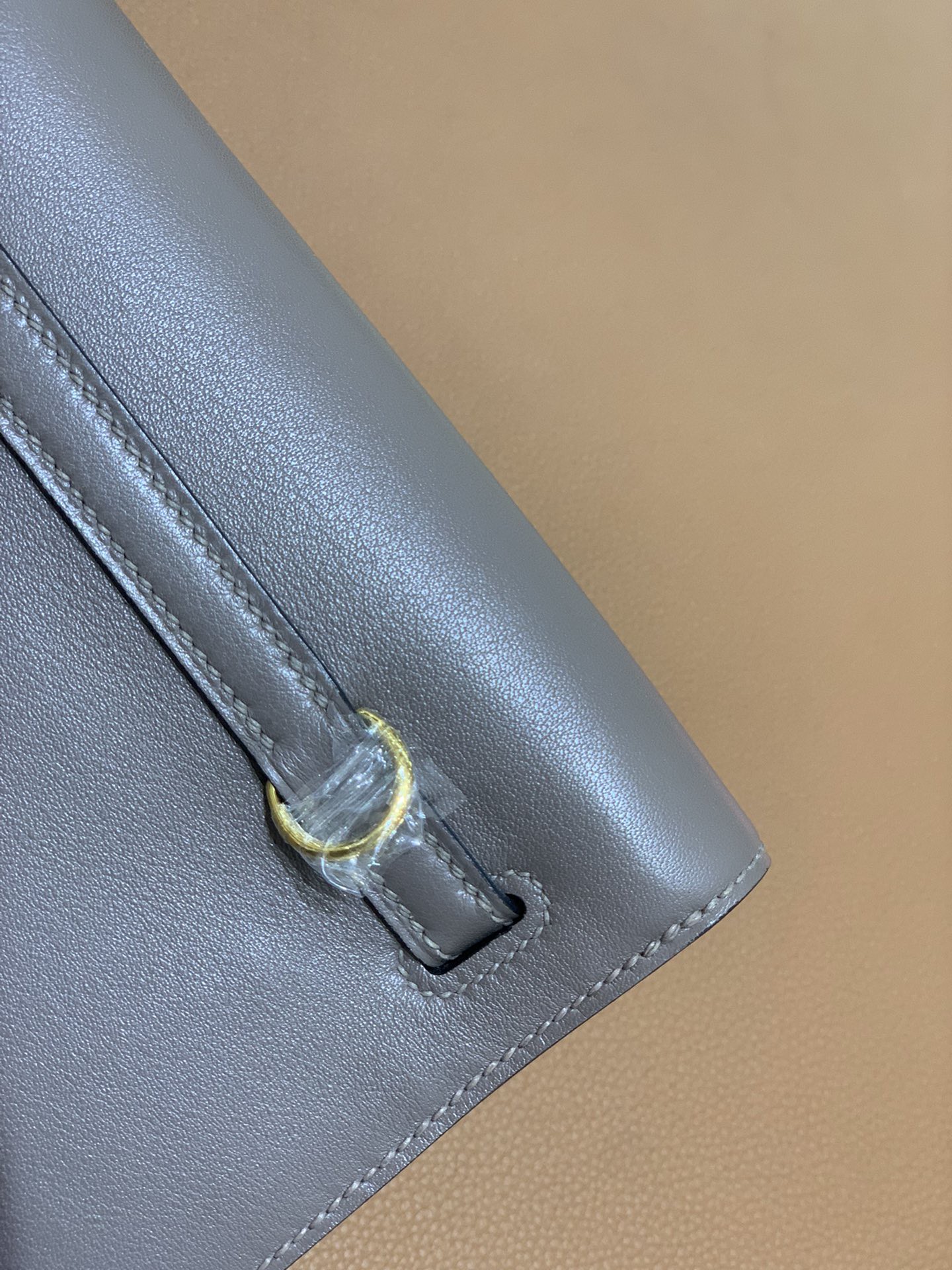 Hermès（爱马仕）Kelly danse 跳舞包 swift 锡器灰 金扣 22cm