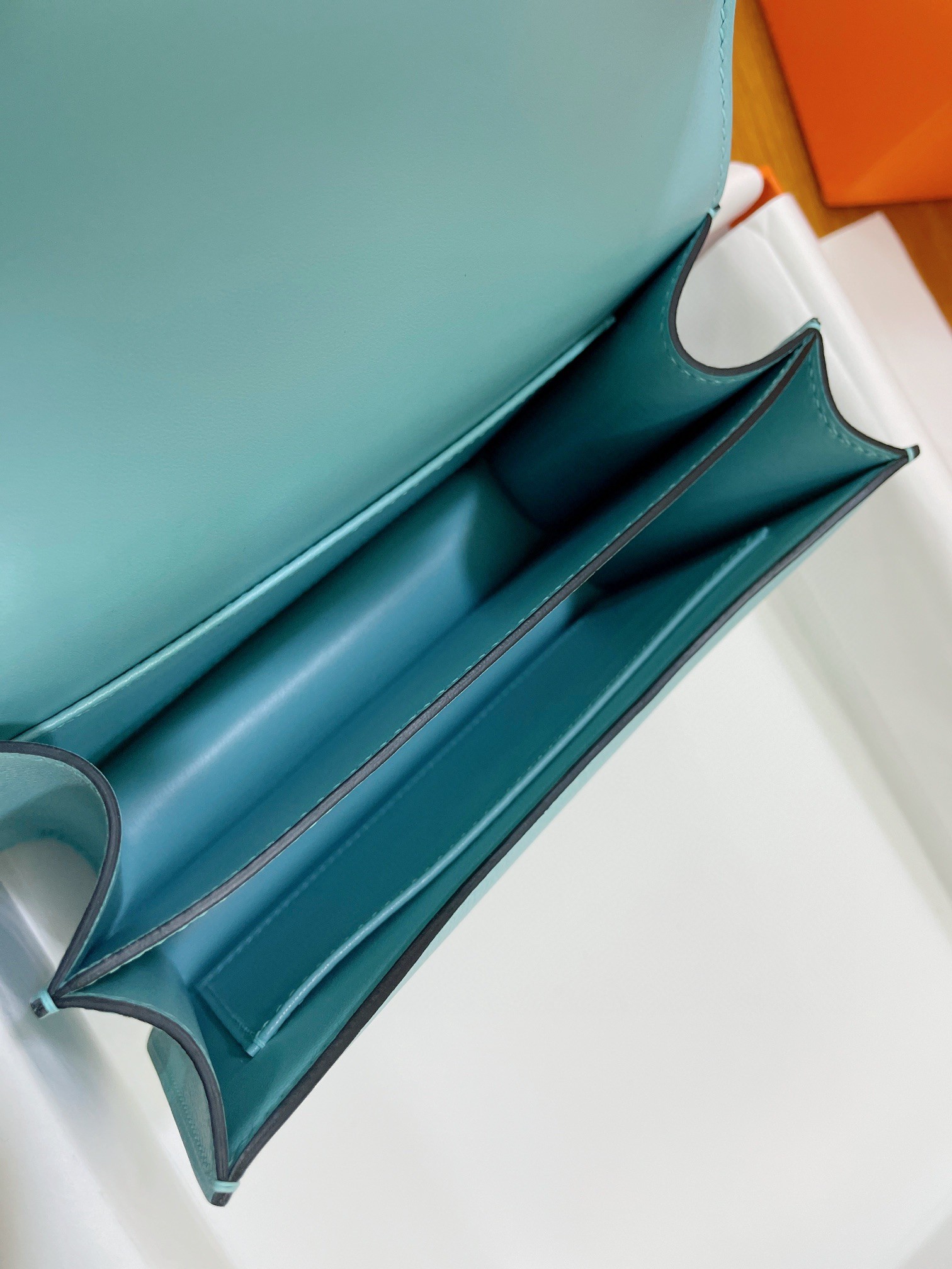 Hermès（爱马仕）Constance 康康 epsom 马卡龙蓝 金扣 19cm