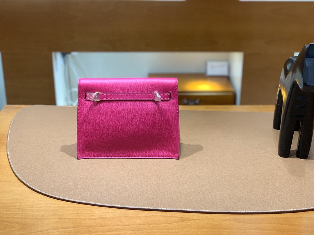 Hermès（爱马仕）Kelly danse 跳舞包 Ever color 墨西哥粉 金扣 22cm