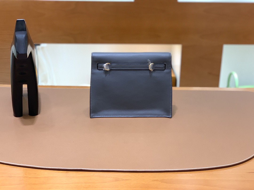 Hermès（爱马仕）Kelly danse 跳舞包 Ever color 锡器灰 金扣 22cm