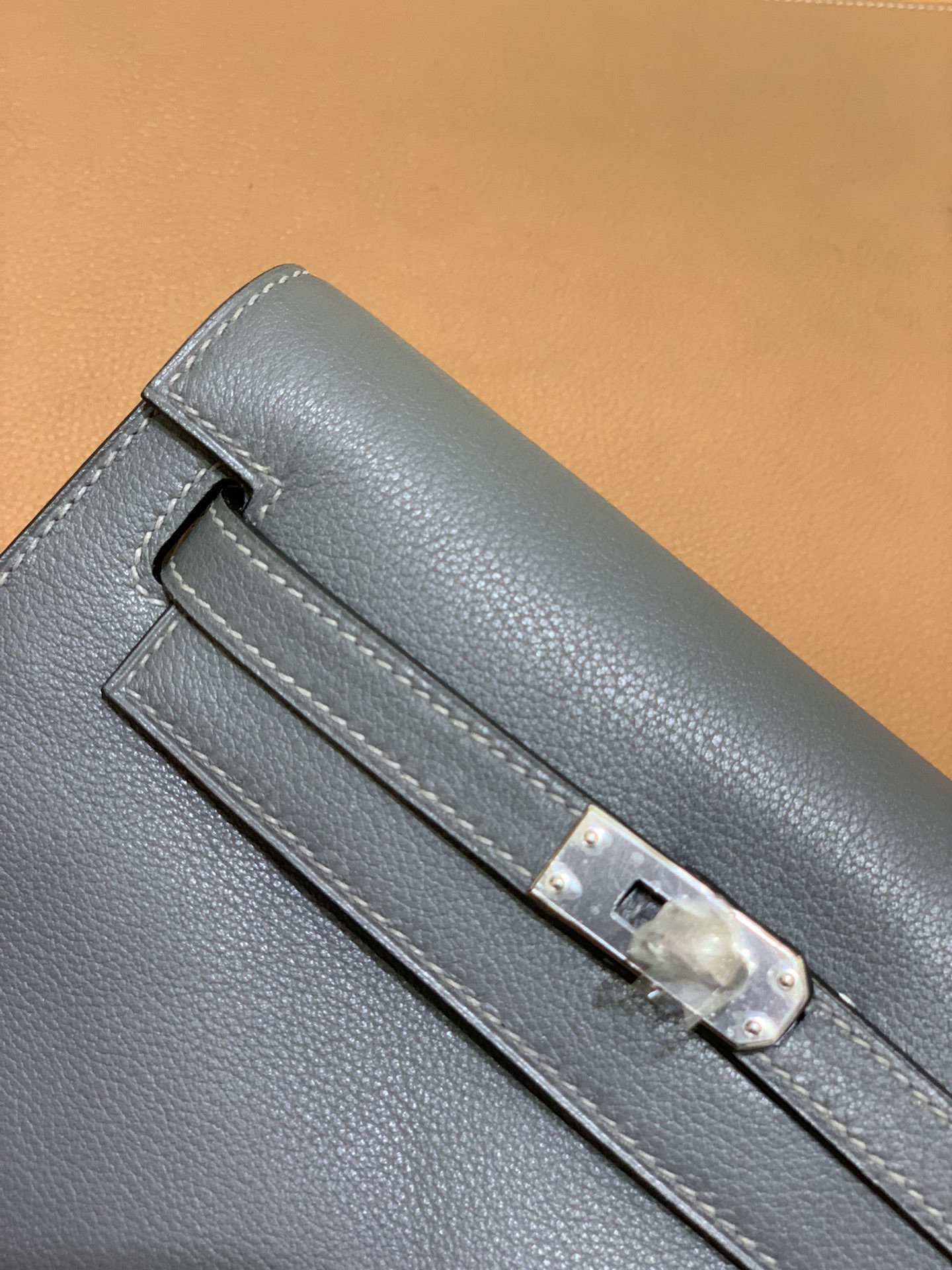 Hermès（爱马仕）Kelly danse 跳舞包 Ever color 锡器灰 银扣 22cm