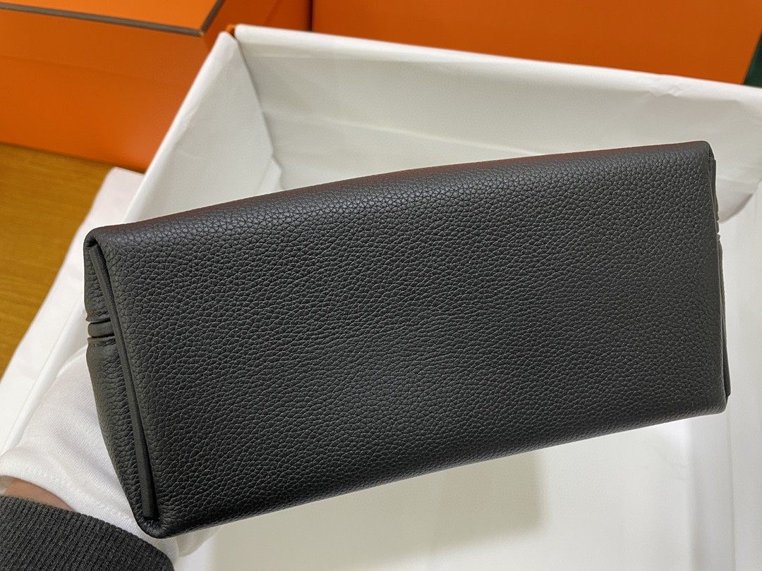 Hermès（爱马仕）mini kelly 2424 ever color 拼 swift 黑色 金扣 21cm