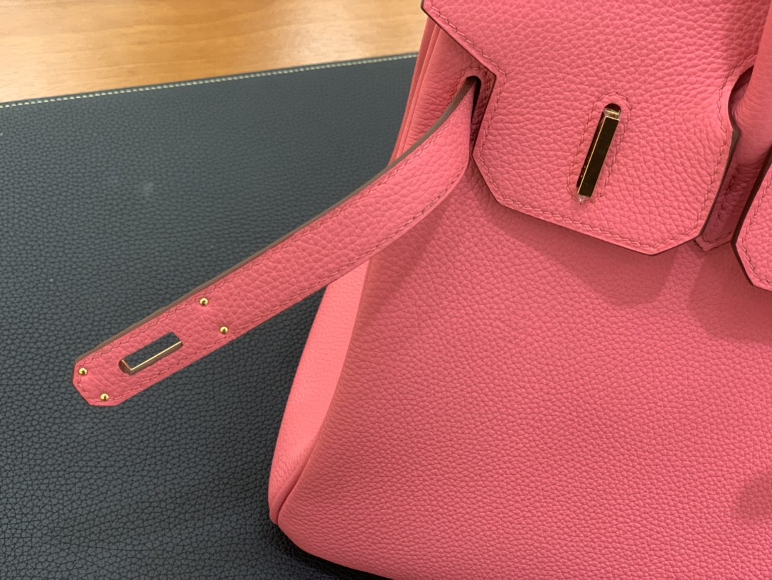 Hermès（爱马仕）Birkin 铂金包 togo皮 唇膏粉 金扣 30cm
