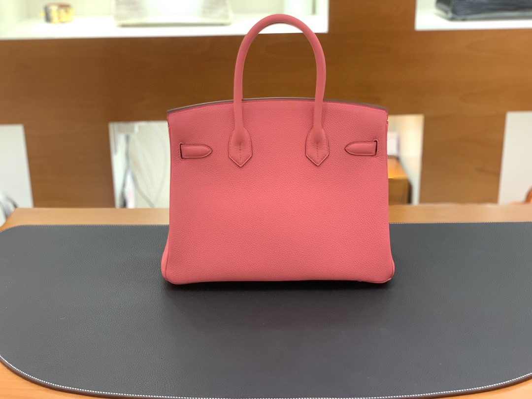 Hermès（爱马仕）Birkin 铂金包 togo皮 唇膏粉 金扣 30cm
