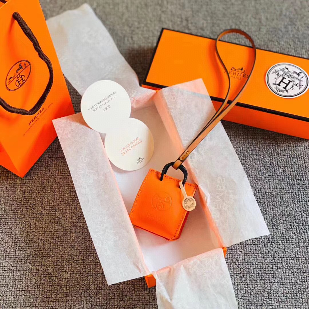 Hermès（爱马仕）Orange 小挂件