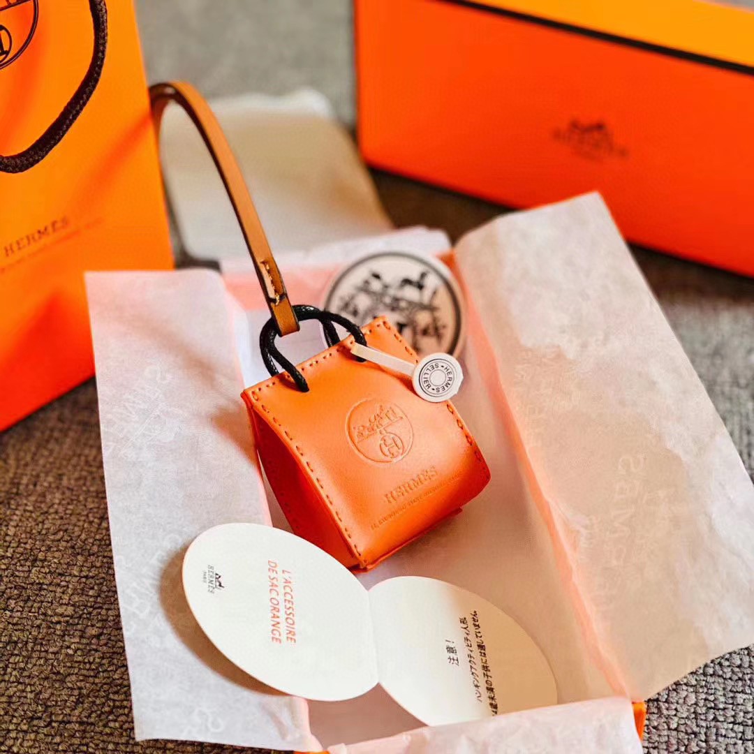 Hermès（爱马仕）Orange 小挂件