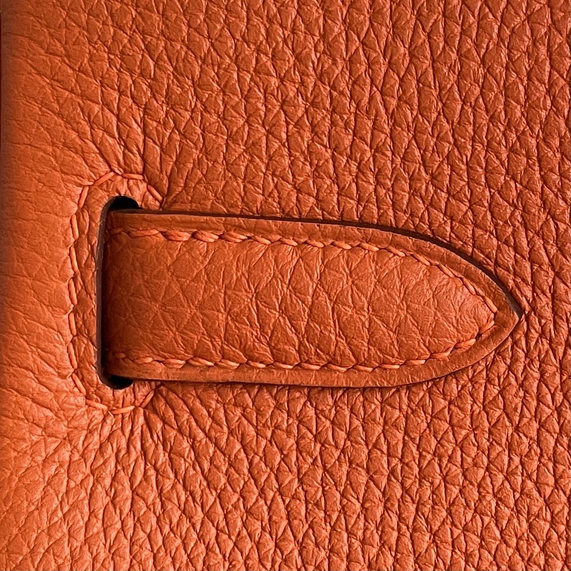 Hermès（爱马仕）Birkin 铂金包 togo 经典橙 金扣 30cm