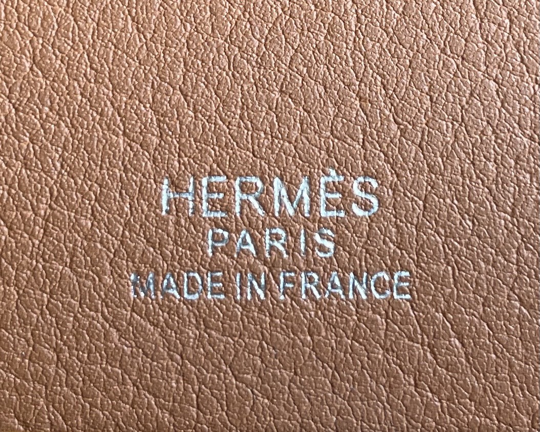 Hermès（爱马仕）Roulis 猪鼻子 evercolor 金棕色 银扣 18cm