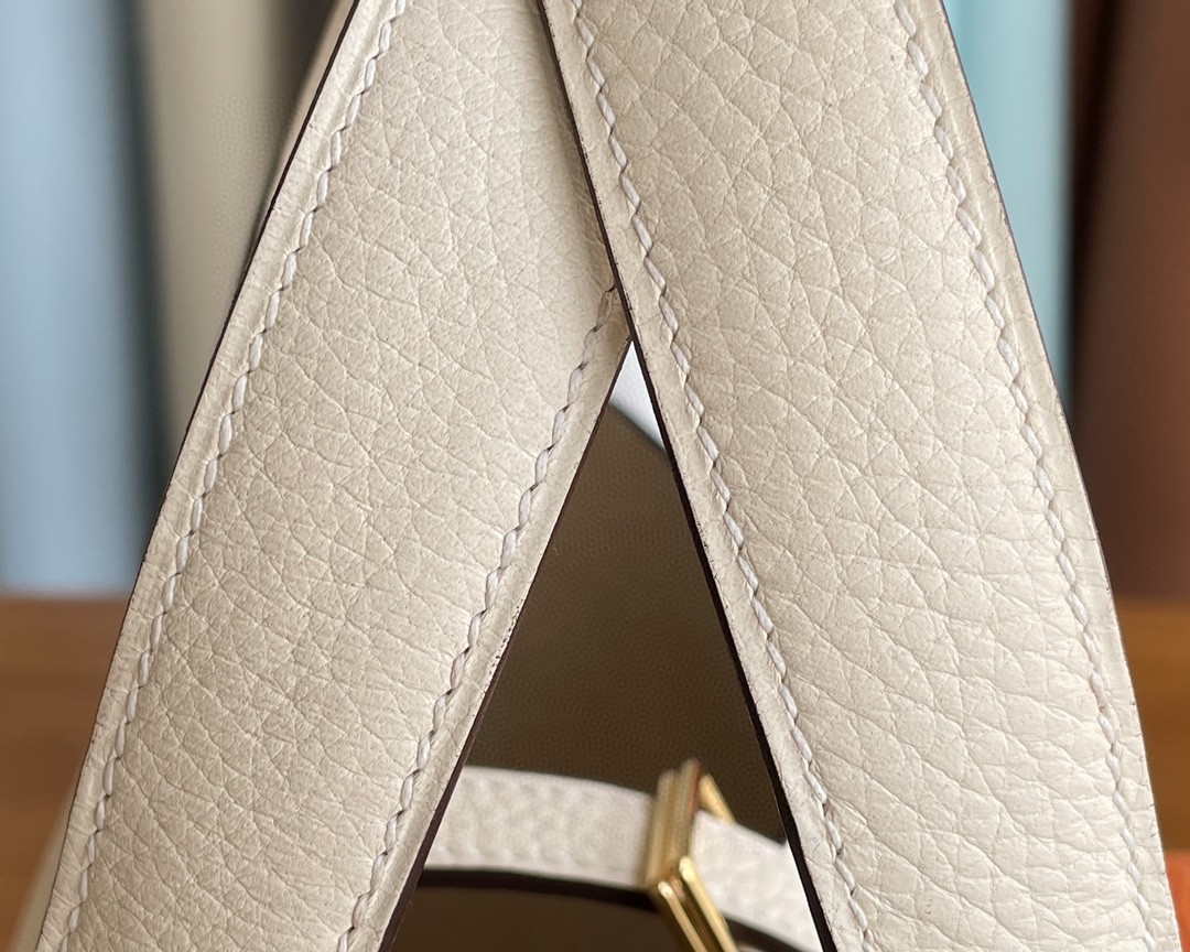 Hermès（爱马仕）Picotin 菜篮子 TC皮 i2 奶油白 金扣 18cm