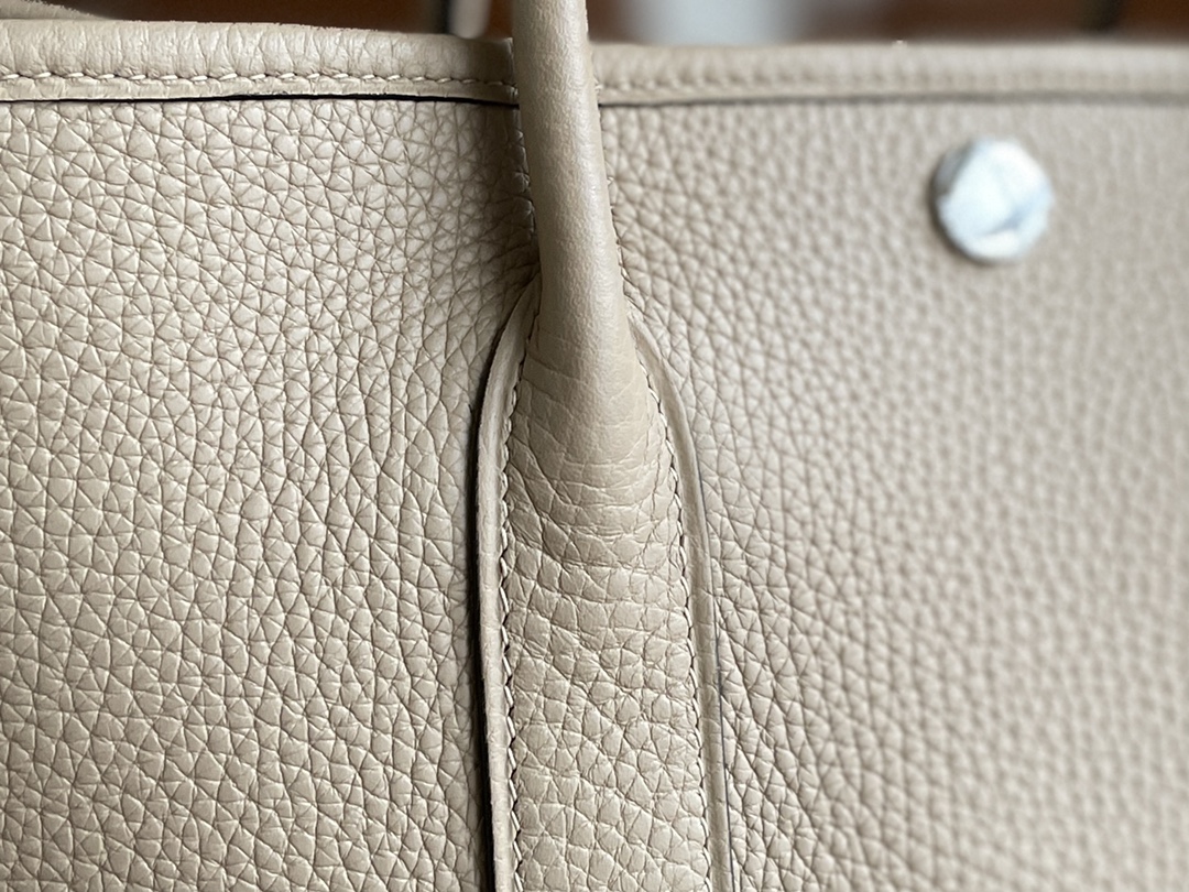 Hermès（爱马仕）Garden Party 花园包 TC s2 风衣灰 银扣 30cm