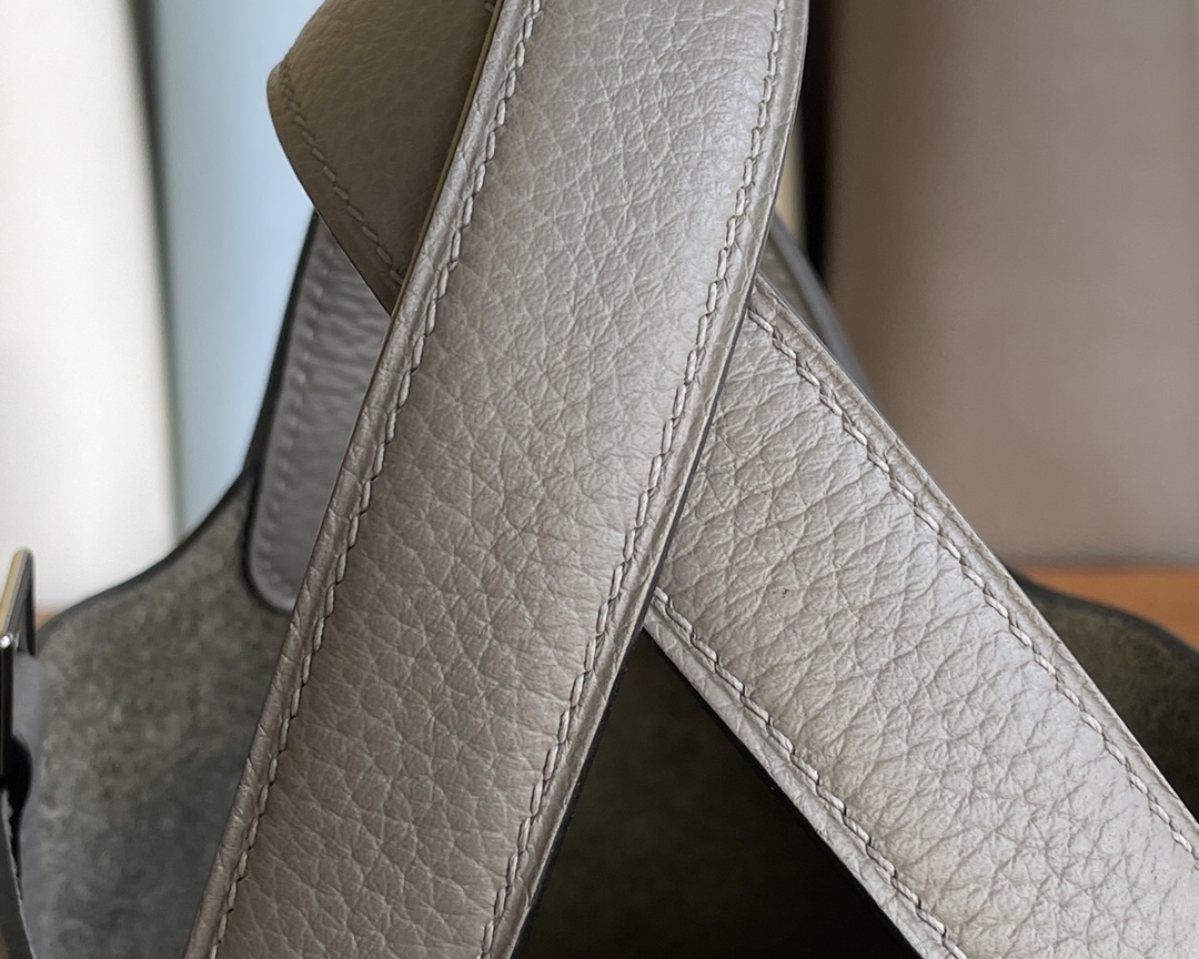 Hermès（爱马仕）Picotin 菜篮子 TC 8f 锡器灰 银扣 18cm