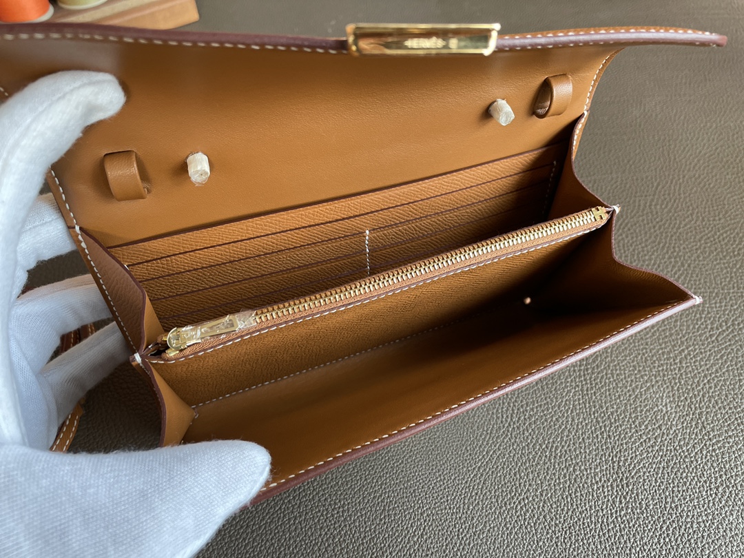 Hermès（爱马仕）constance to go epsom 金棕色 银扣 20cm