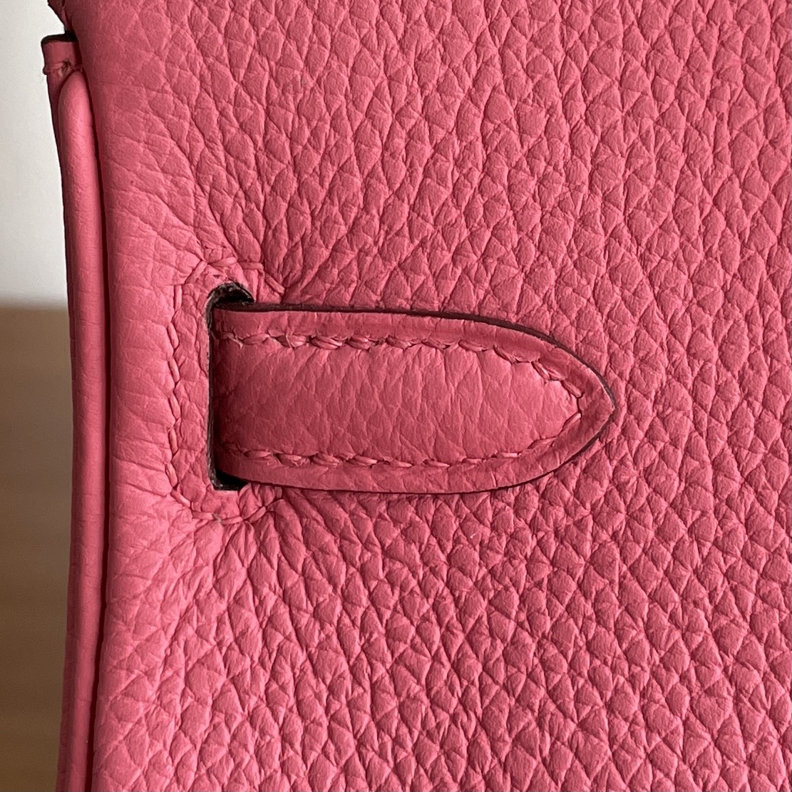 Hermès（爱马仕）Birkin 铂金包 togo 8w 新唇膏粉 金扣 25cm