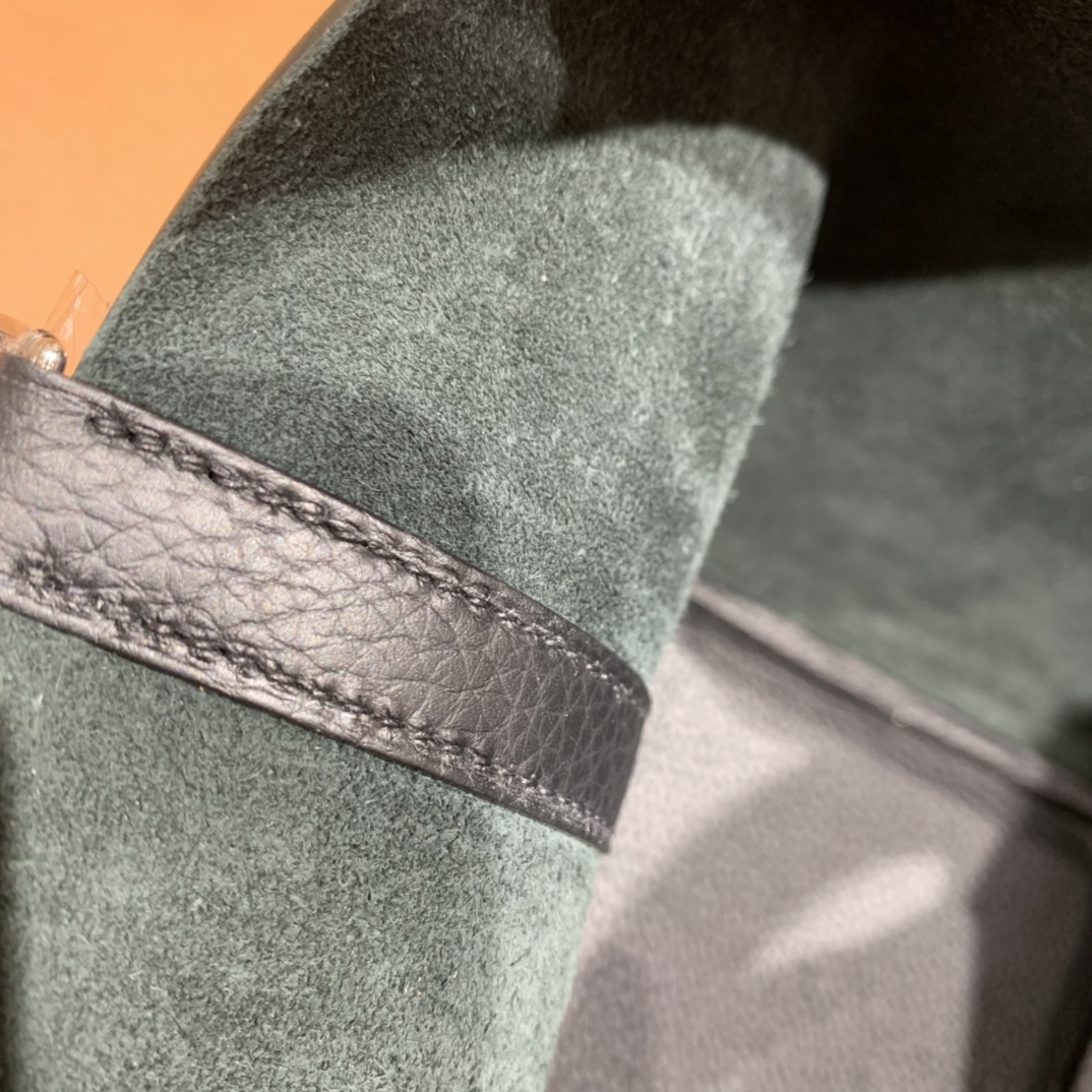 Hermès（爱马仕）Picotin 菜篮子 TC TO 雾蓝色 银扣 22cm
