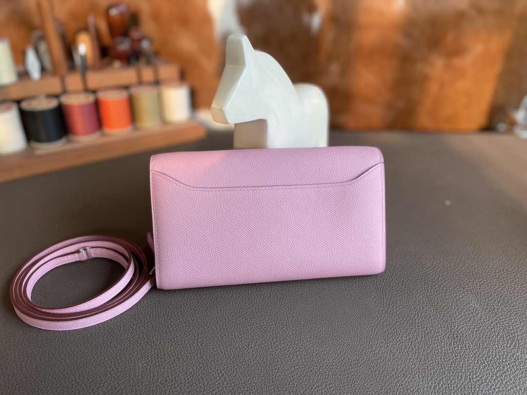 Hermès（爱马仕）constance to go epsom X9 锦葵紫 银扣 20cm