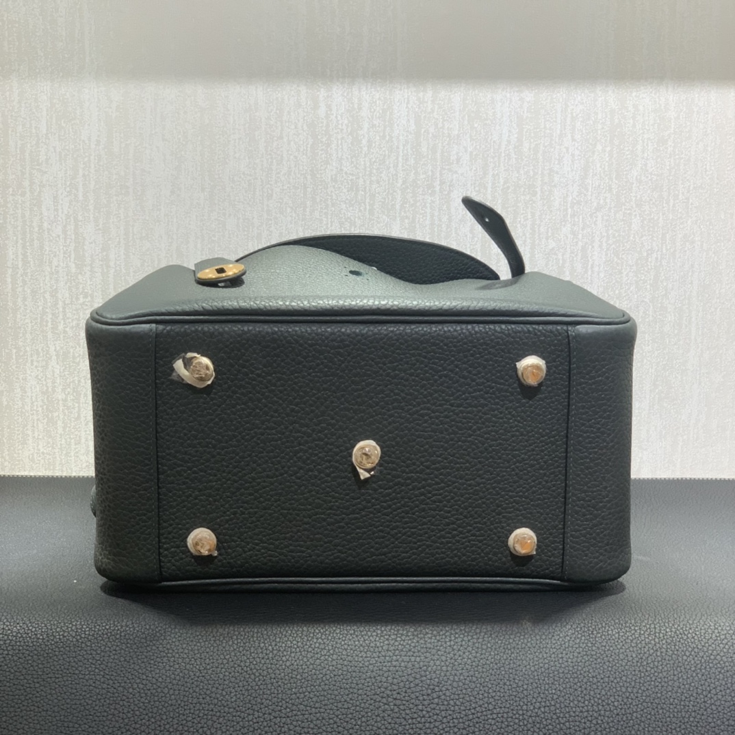 Hermès（爱马仕）Lindy 琳迪包 TC 松柏绿 金扣 26cm