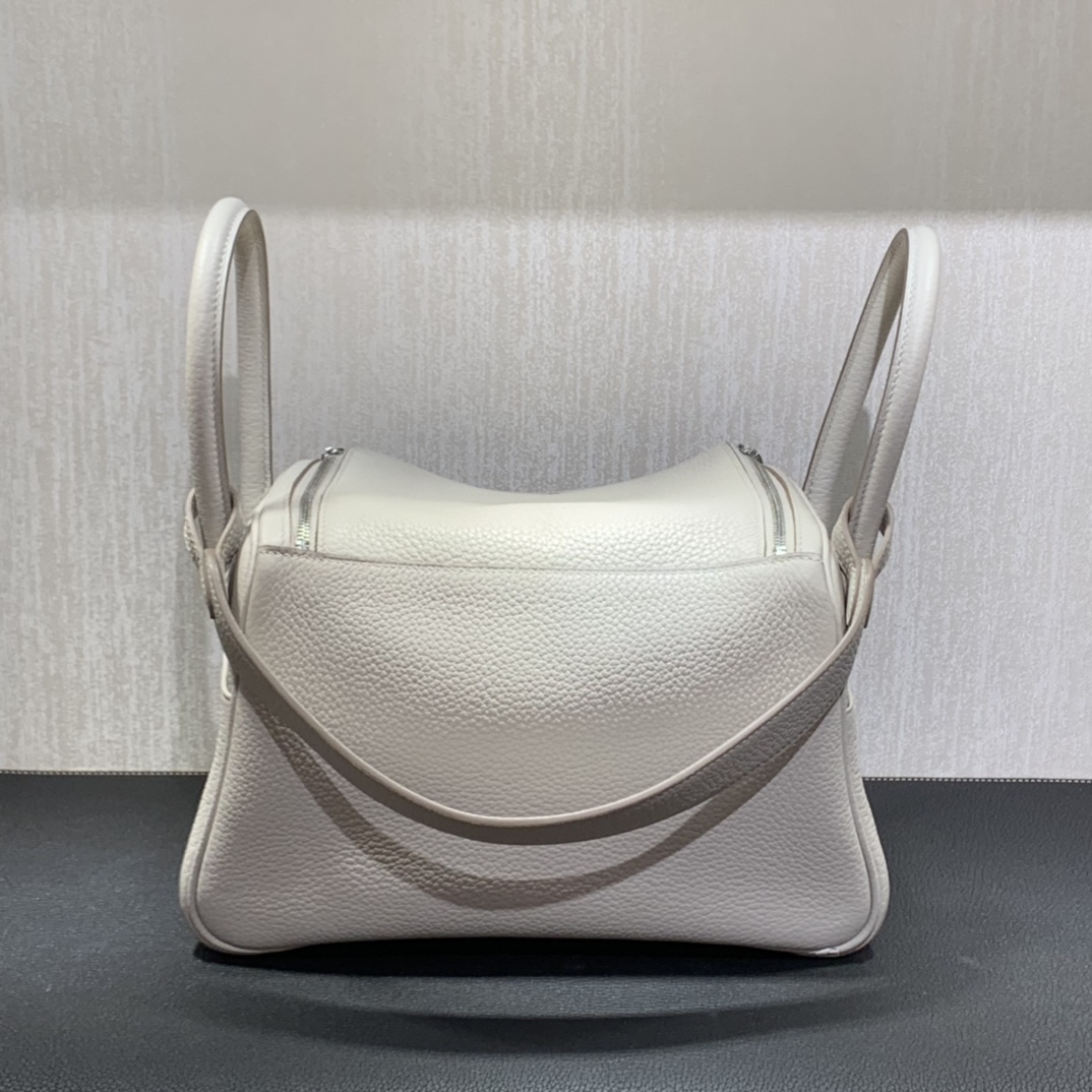 Hermès（爱马仕）Lindy 琳迪包 TC 珍珠灰 银扣 26cm