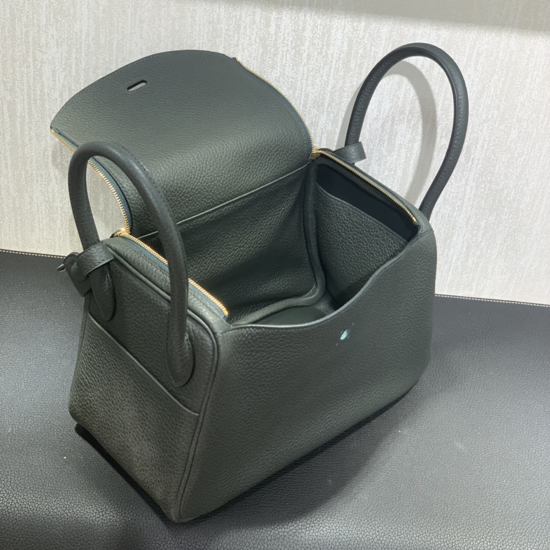 Hermès（爱马仕）Lindy 琳迪包 TC 松柏绿 金扣 26cm