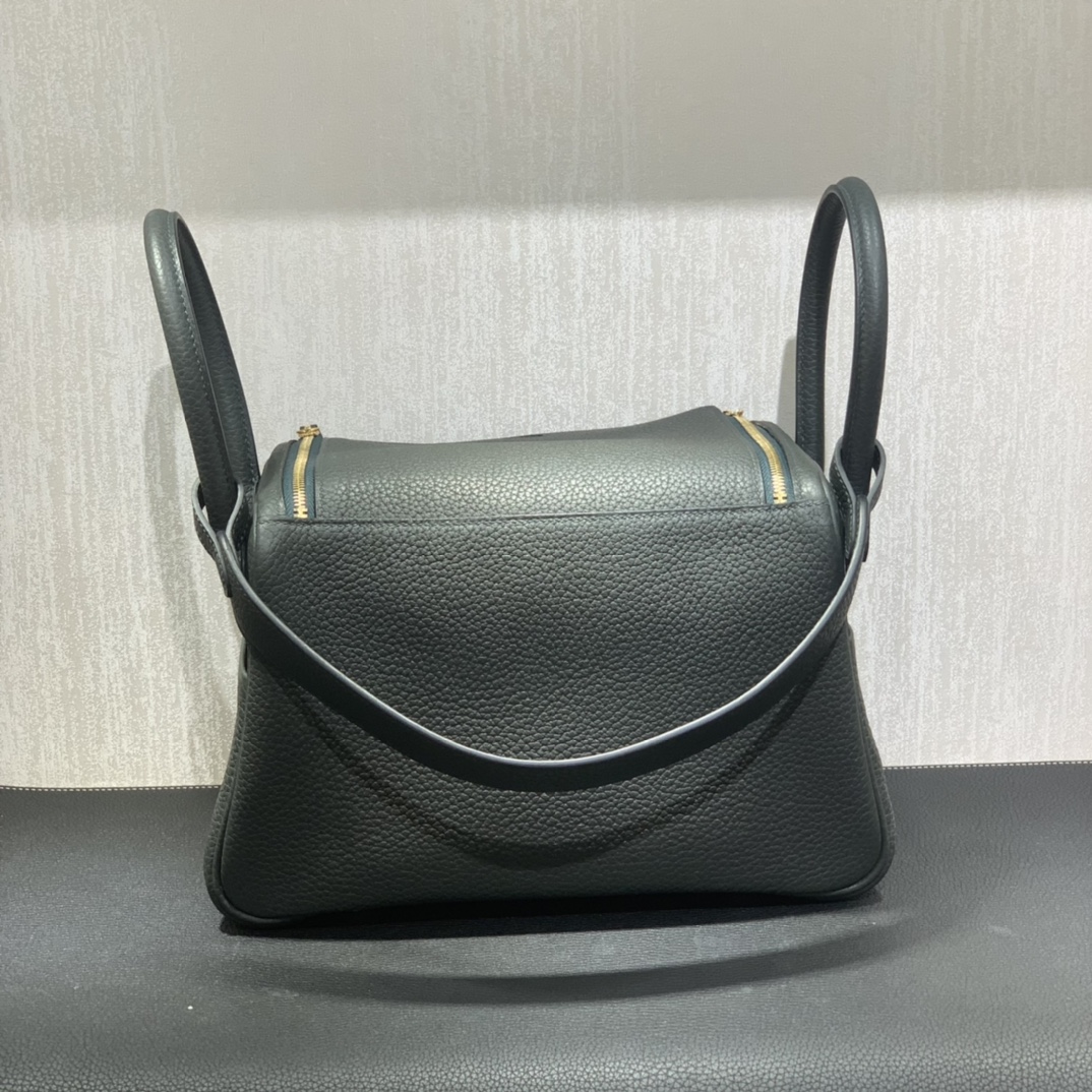 Hermès（爱马仕）Lindy 琳迪包 TC 松柏绿 金扣 26cm