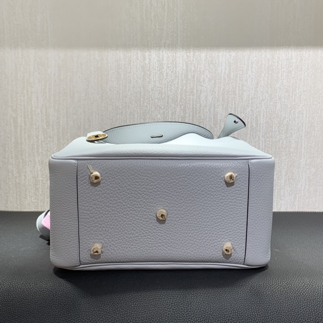 Hermès（爱马仕）Lindy 琳迪包 TC 圣杯蓝 金扣 26cm
