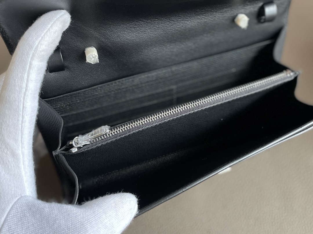 Hermès（爱马仕）constance to go epsom 黑色 银扣 20cm