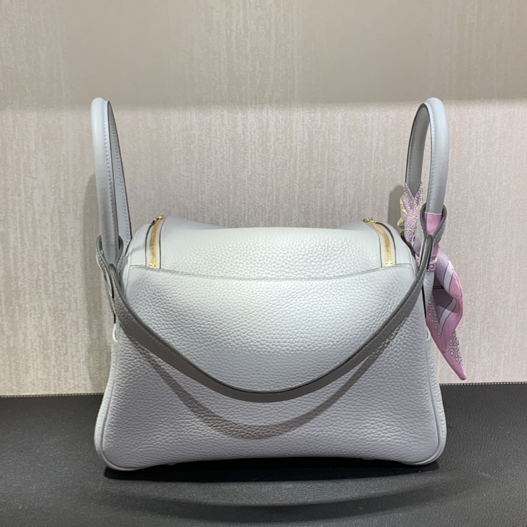 Hermès（爱马仕）Lindy 琳迪包 TC 圣杯蓝 金扣 26cm