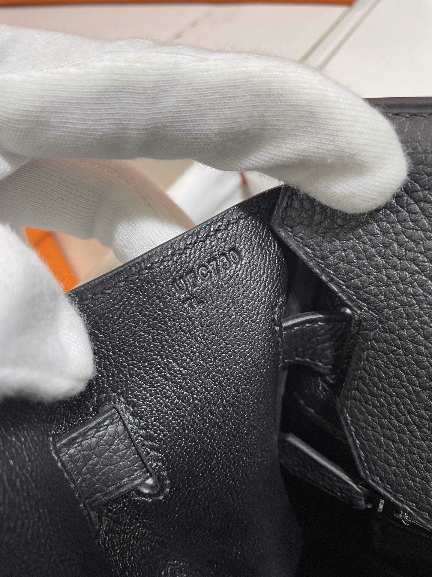 Hermès（爱马仕）Birkin 铂金包 Togo 黑色 银扣 30cm