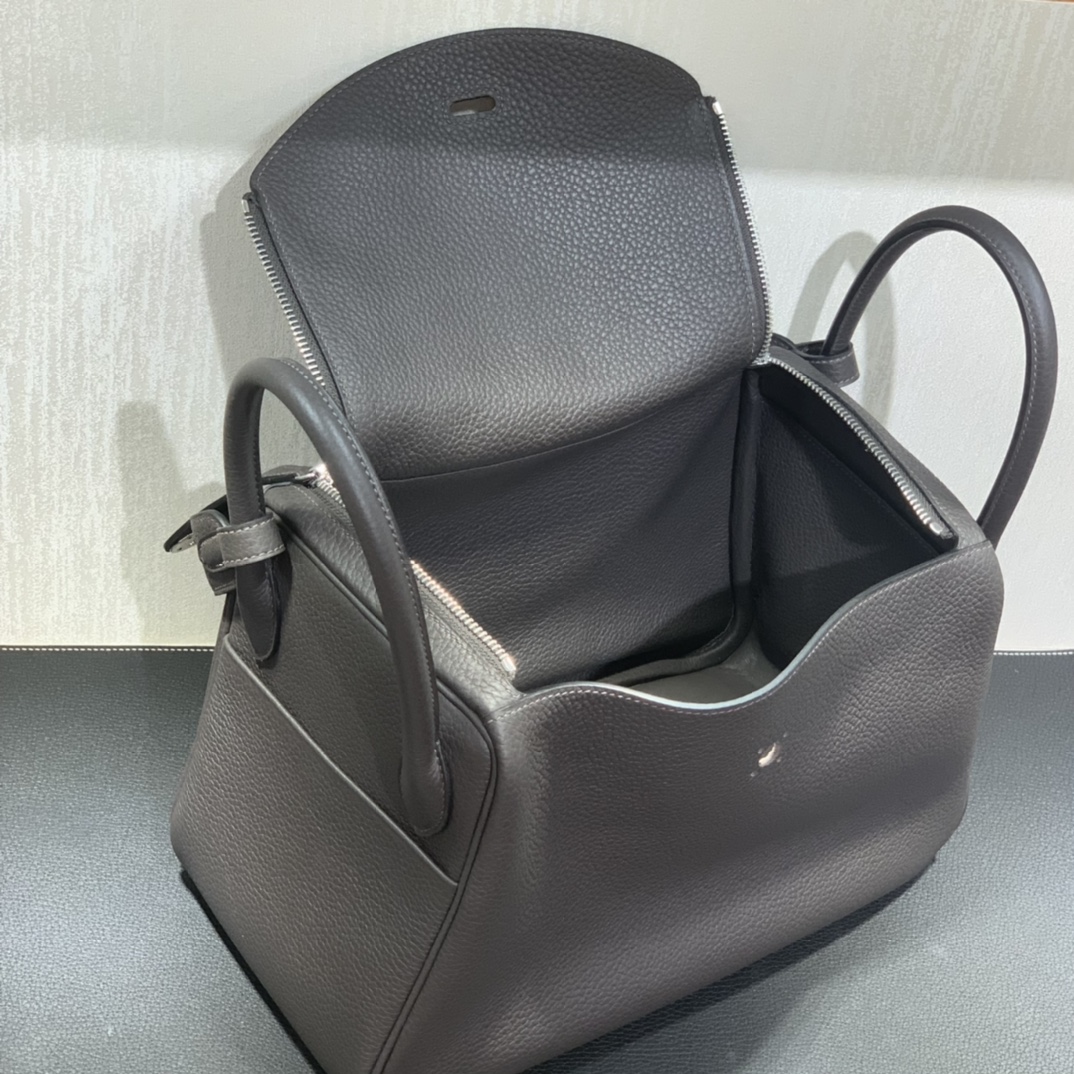 Hermès（爱马仕）Lindy 琳迪包 TC 乌木色 银扣 30cm