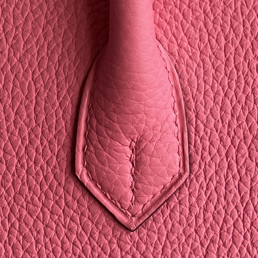 Hermès（爱马仕）Birkin 铂金包 togo 8w 新唇膏粉 金扣 25cm