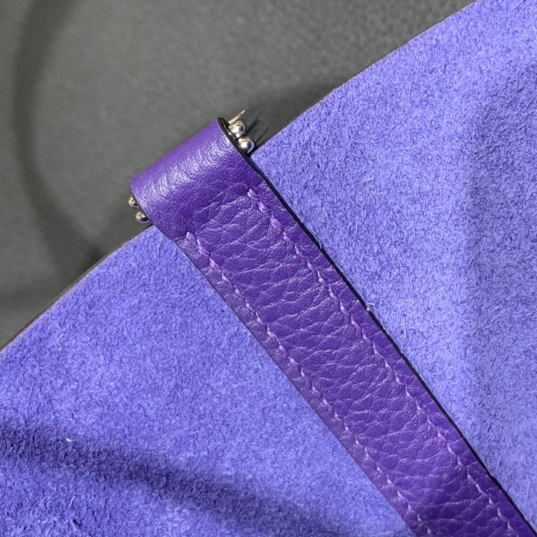 Hermès（爱马仕）Picotin 菜篮子 TC 9W 梦幻紫 银扣 18cm
