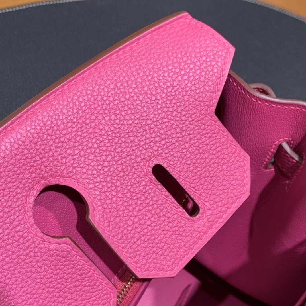 Hermès（爱马仕）Birkin 铂金包 Togo K5 托斯卡紫 金扣 30cm