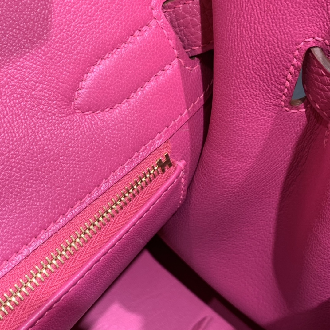 Hermès（爱马仕）Birkin 铂金包 Togo K5 托斯卡紫 金扣 30cm